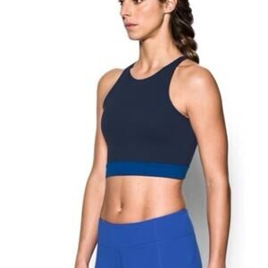 Under Armour Women's Mirror Crop Top, heat gear XS